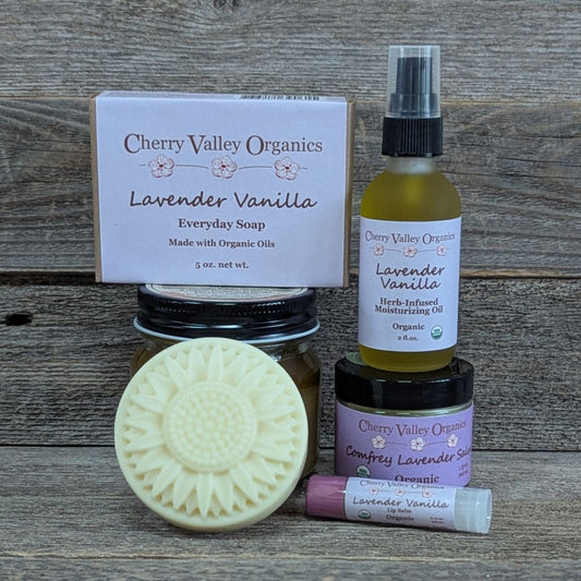 5-Step Herbal Skin Care Ritual - Lavender Vanilla