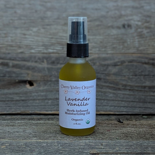Lavender Vanilla Herb-Infused Moisturizing Oil