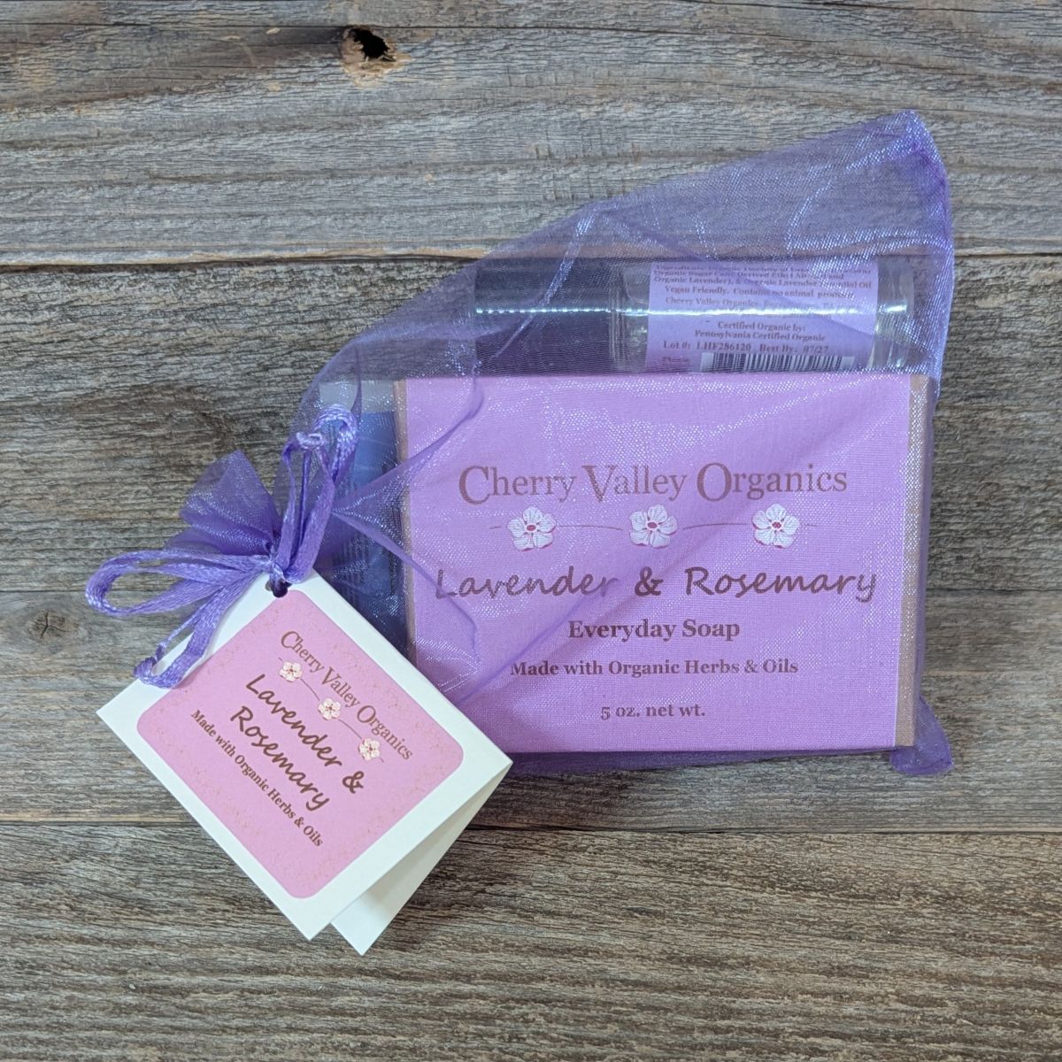Lavender & Rosemary Self-Care Gift Set