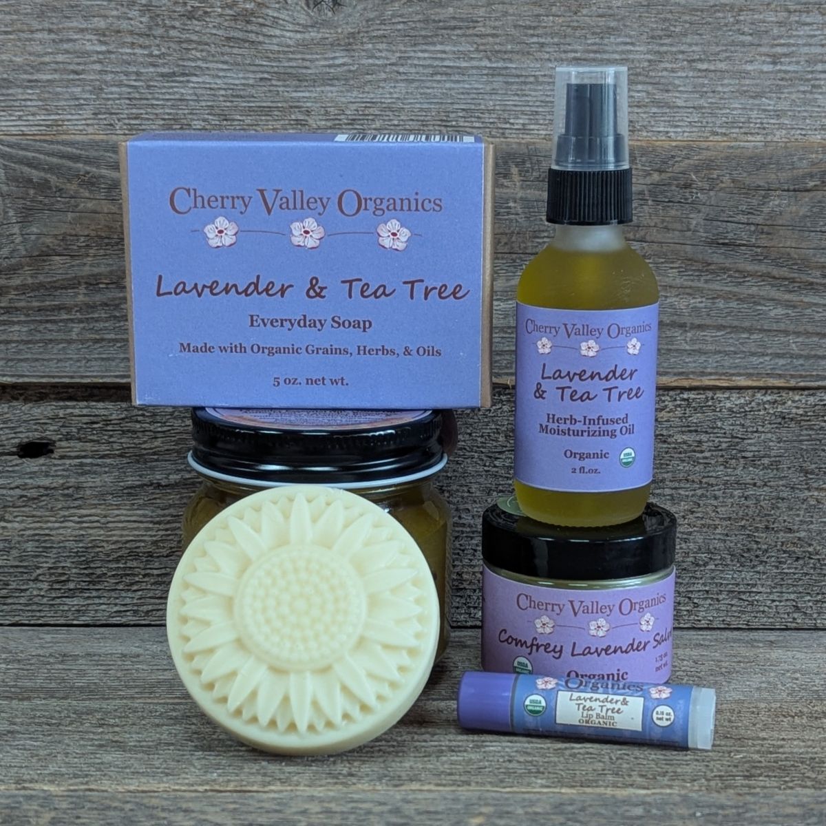 5-Step Herbal Skin Care Ritual - Lavender & Tea Tree