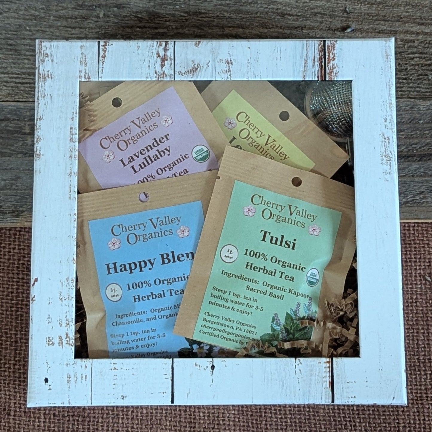 Organic Herbal Tea Harvest Sampler Box