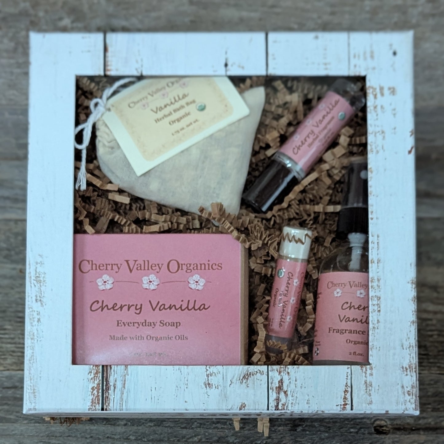 Organic Self-Care Gift Box - Cherry Vanilla