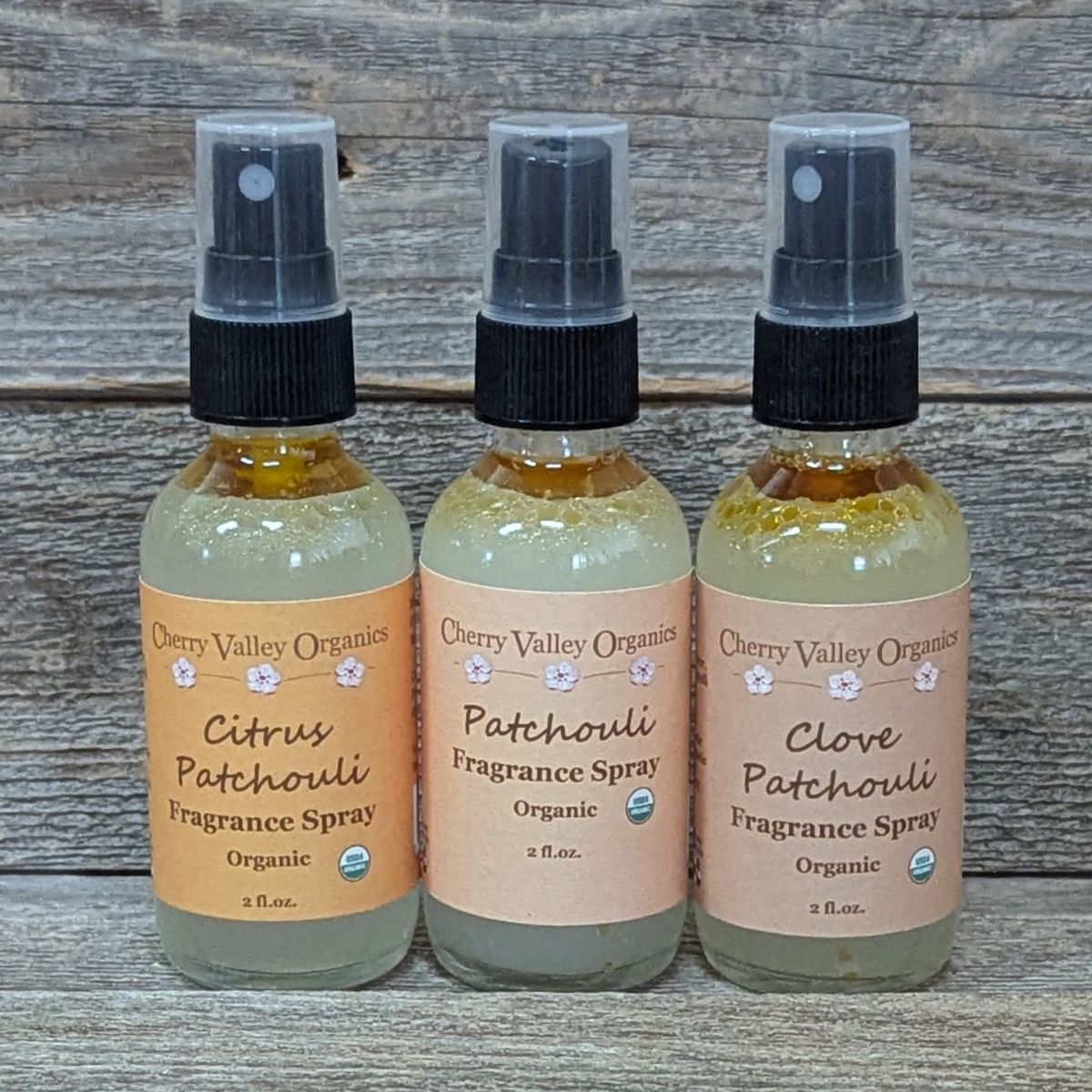 Patchouli Fragrance Spray Trio Gift Set