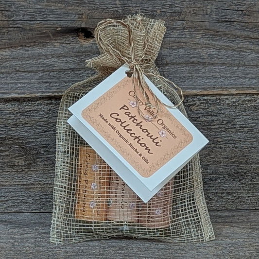 Patchouli Fragrance Roll-On Trio Gift Set