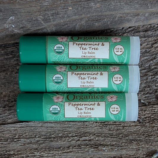 Peppermint & Tea Tree Lip Balm