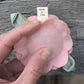 Pink Flower Wool Felt Cat Toy with Organic Catnip