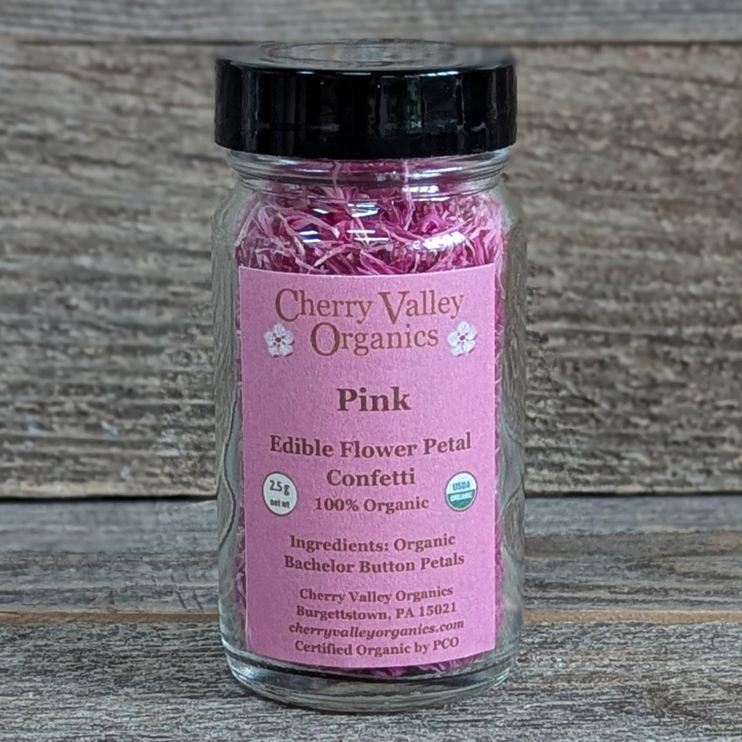 Edible Flower Petal Confetti - Colorful Cornflower Kit