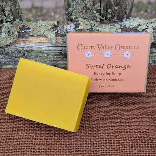 Sweet Orange Handmade Bar Soap