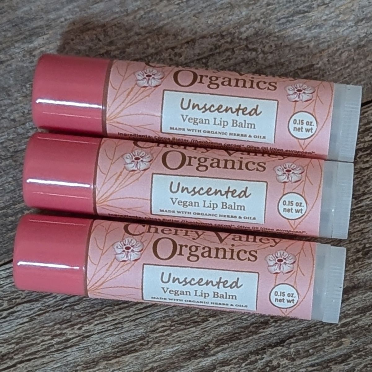 Unscented Vegan Lip Balm