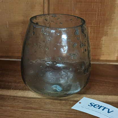 SERRV International Jodhpur Blue Round Bubble Vases