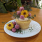 Dried Edible Flowers - Gomphrena, Rose