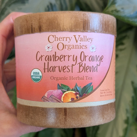 Cranberry Orange Harvest Blend Herbal Tea