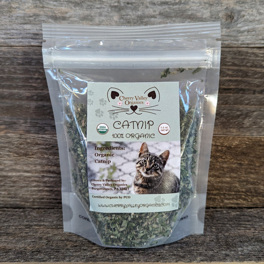 Dried 100% Organic Catnip