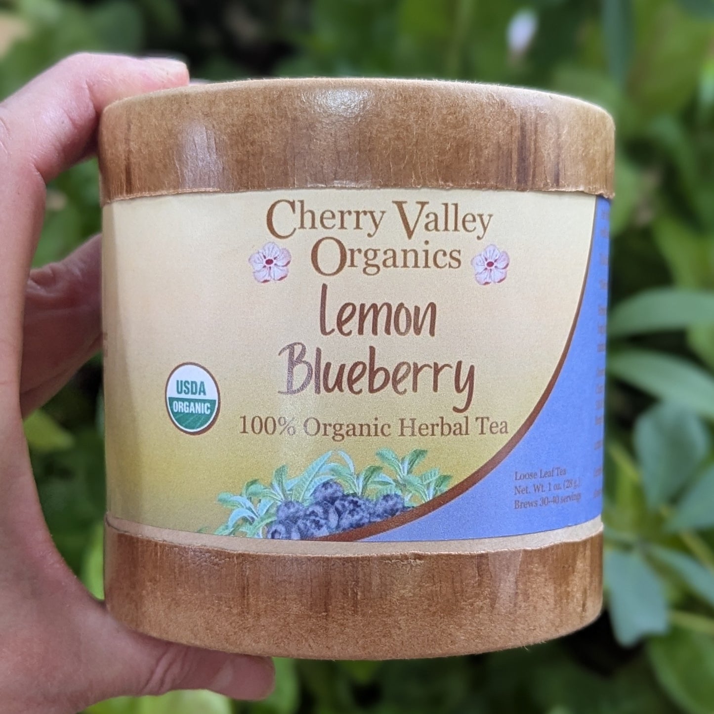 Lemon Blueberry Herbal Tea