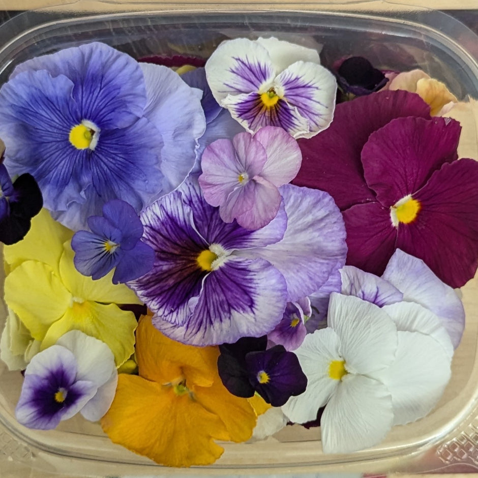 Edible Fresh Flowers Cherry Valley Organics
