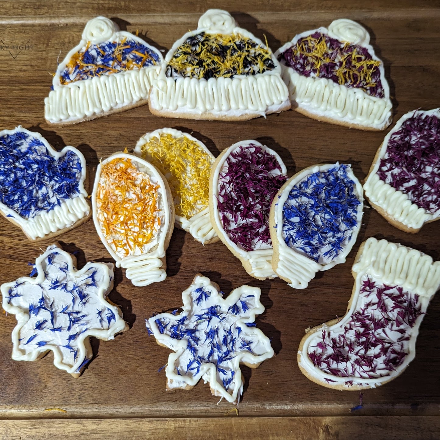 Edible Flower Petal Confetti - Blue