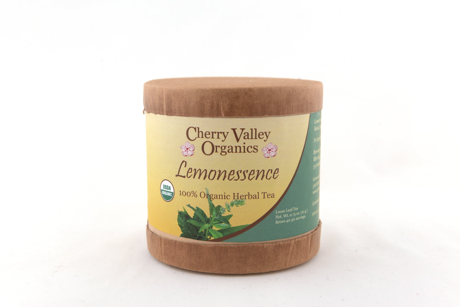 Lemonessence Herbal Tea - Cherry Valley Organics