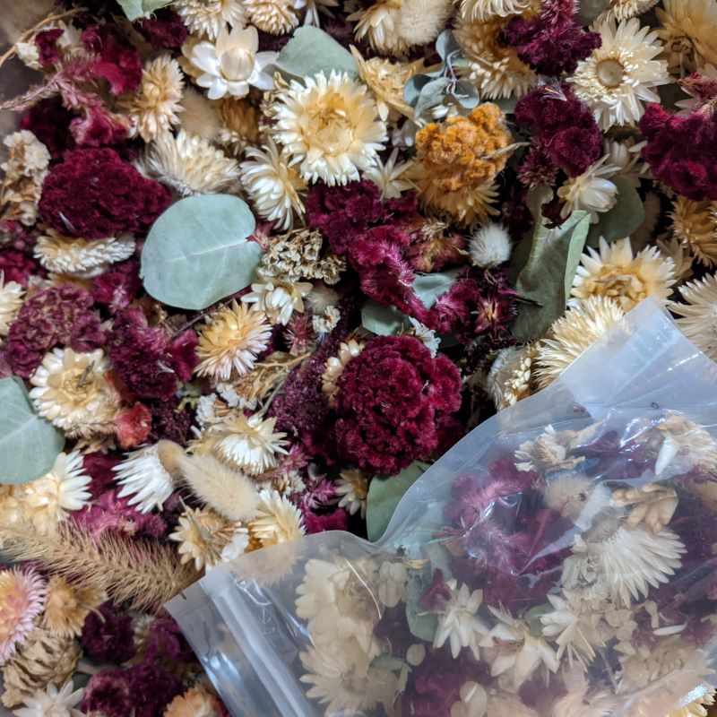 Dried Flower Potpourri - Cherry Valley Organics