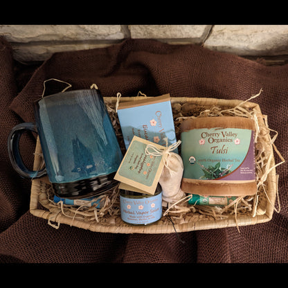 Cold, Flu and Covid Care Mug Gift Collection - Cherry Valley Organics