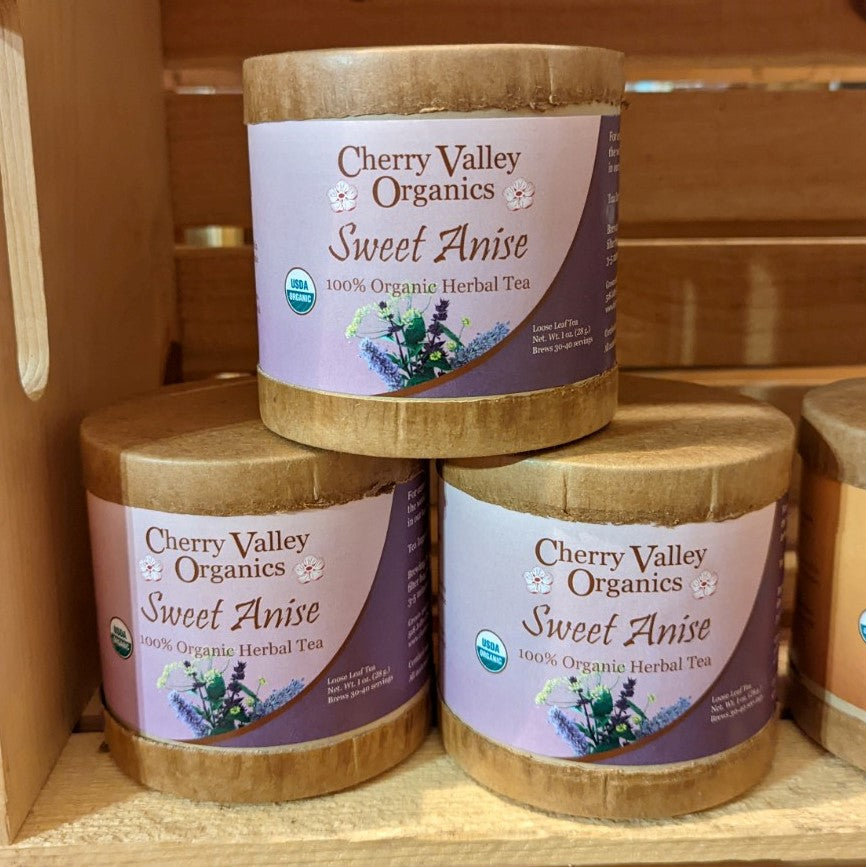 Sweet Anise Herbal Tea - Cherry Valley Organics