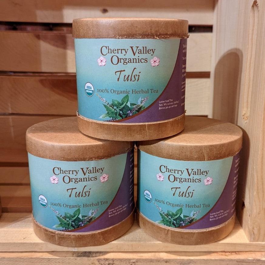 Tulsi Herbal Tea - Cherry Valley Organics