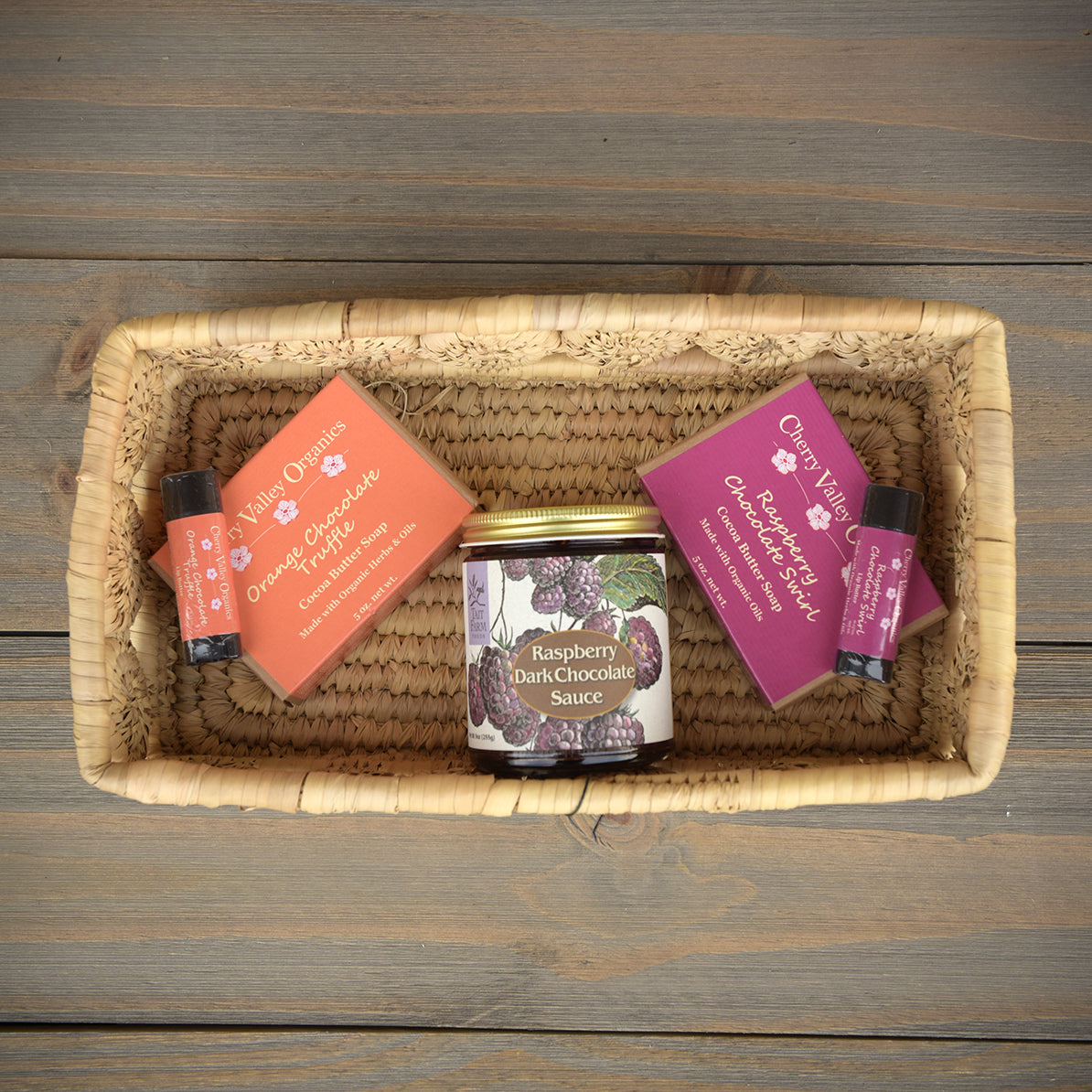 Chocolate Lover Gift Basket - Cherry Valley Organics
