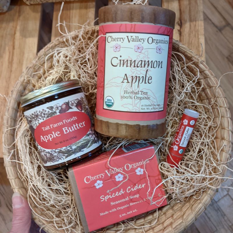 Apple-licious Gift Basket - Cherry Valley Organics