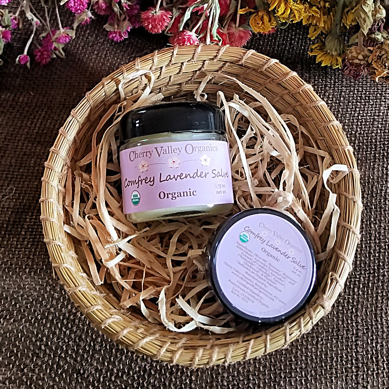 Comfrey Lavender Salve - Cherry Valley Organics