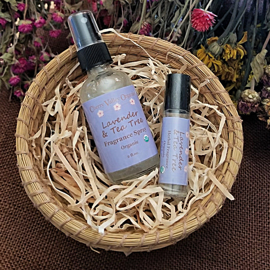 Lavender & Tea Tree Fragrance - Cherry Valley Organics