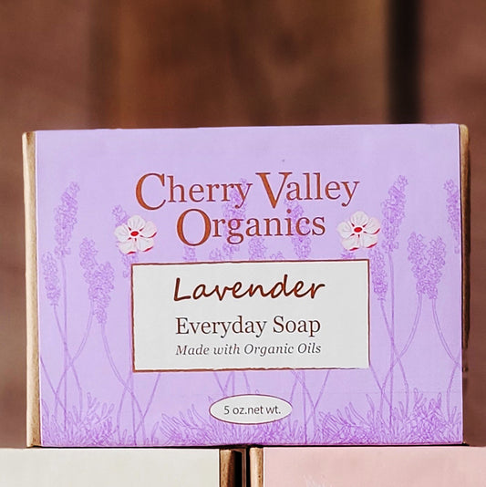 Lavender Everyday Soap - Cherry Valley Organics