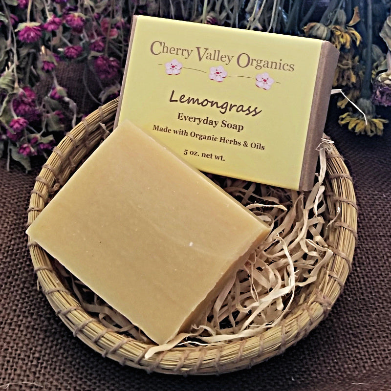 Lemongrass Everyday Soap - Cherry Valley Organics