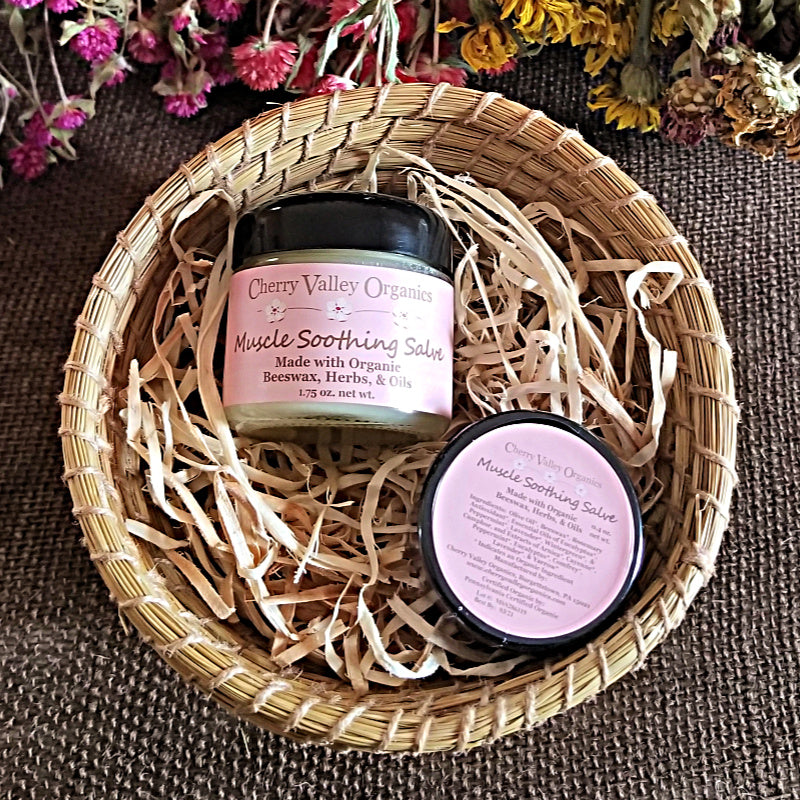 Muscle Soothing Salve - Cherry Valley Organics