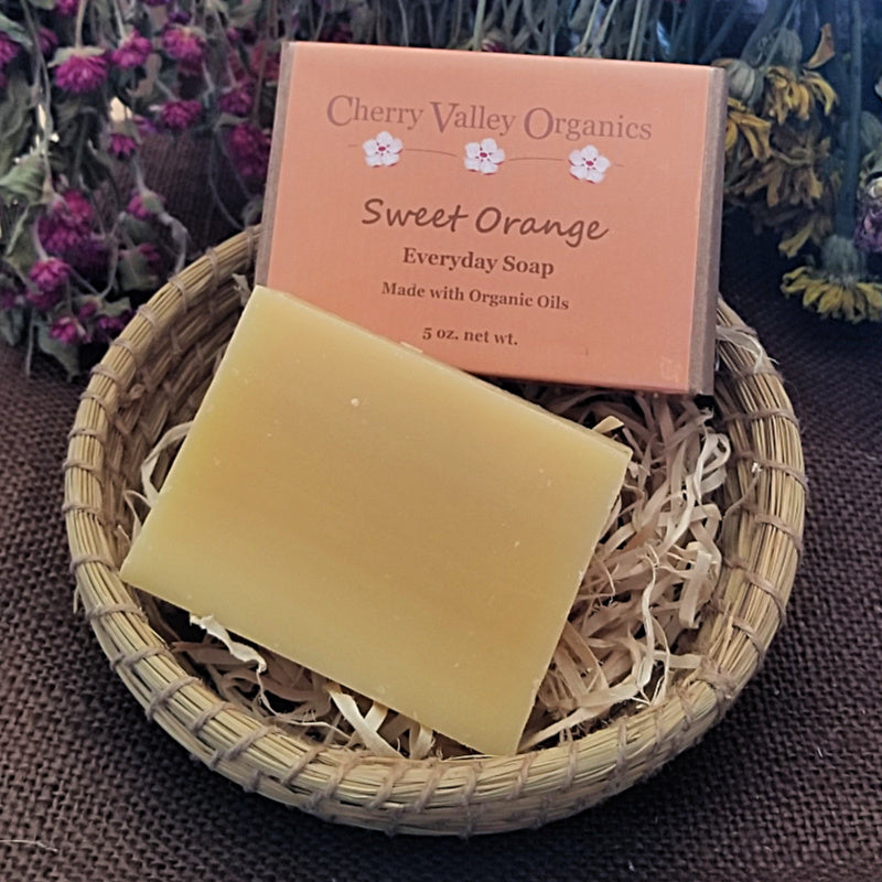 Sweet Orange Everyday Soap - Cherry Valley Organics